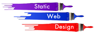 how to design static web page